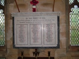 Imaga of Alvaston Parish First world War Memorial